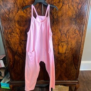 Pink Kids baggy One Piece romper - Small